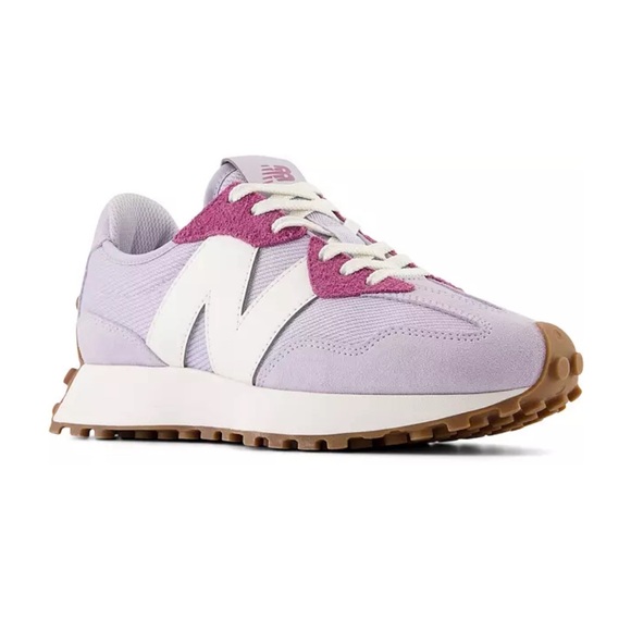 New Balance X CALIA  327  Women Casual Shoes Purple/pink - Picture 4 of 7